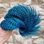 Whiting Exclusive Grizzly Hen Cape in Kingfisher Blue